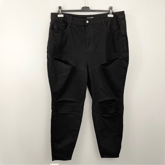 Fashion Nova Cutout Skinny Jeans - Picture 4 of 7